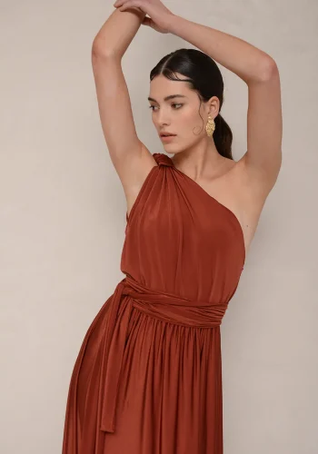 Artemis Dress – Chocolate - Image 4
