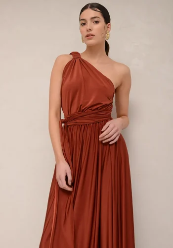 Artemis Dress – Chocolate - Image 3