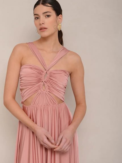 Rennes Dress – Nude