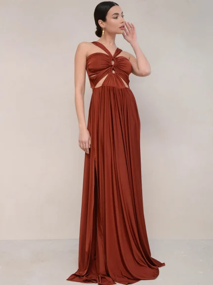 Rennes Dress – Chocolate