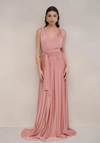 Crystal Dress – Nude - Image 3