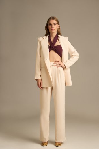 Jane Top – Black/ Bordeaux - Image 4