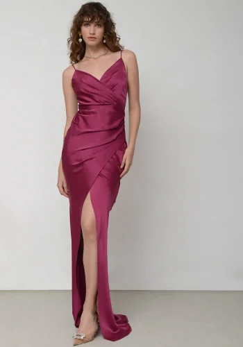 Veronica Dress – Raspberry