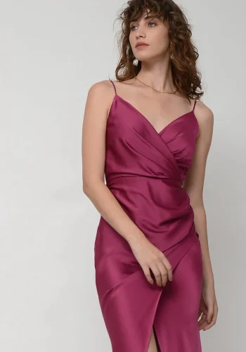 Veronica Dress – Raspberry - Image 4