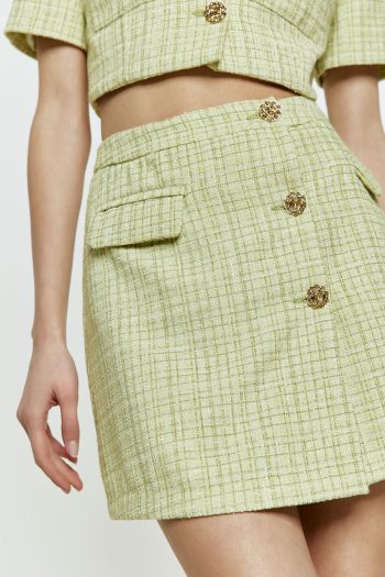 Paisley Skirt – Green - Image 6