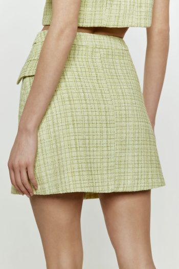 Paisley Skirt – Green - Image 3