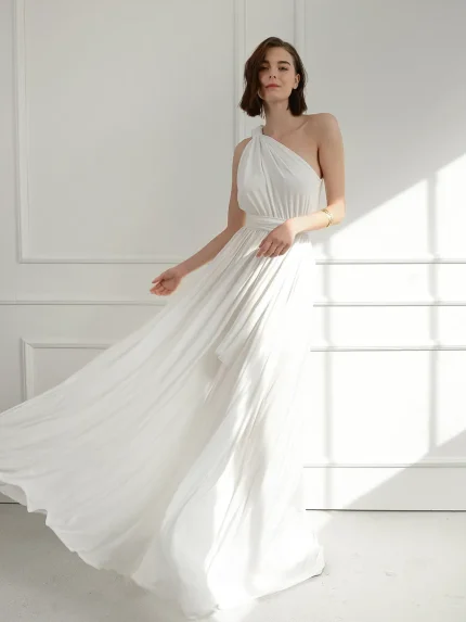 Artemis Dress – White