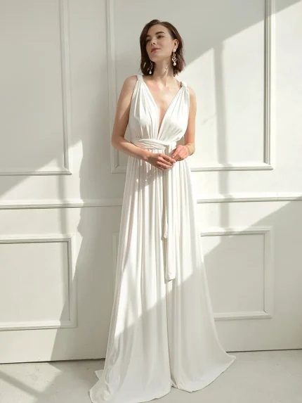 Crystal Dress – White