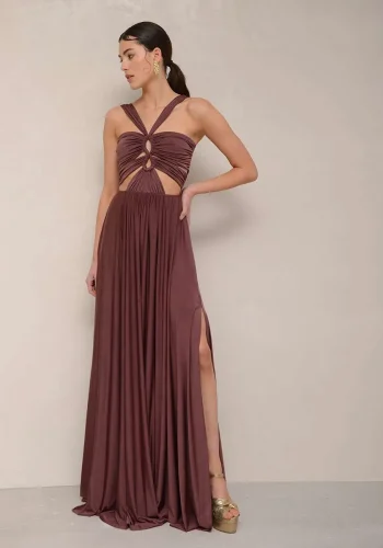 Rennes Dress – Brown Sugar - Image 3