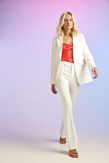 Sarah Suit Pants – White - Image 2