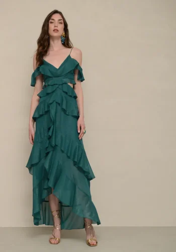 Volcano Dress – Sparkling Green - Image 2