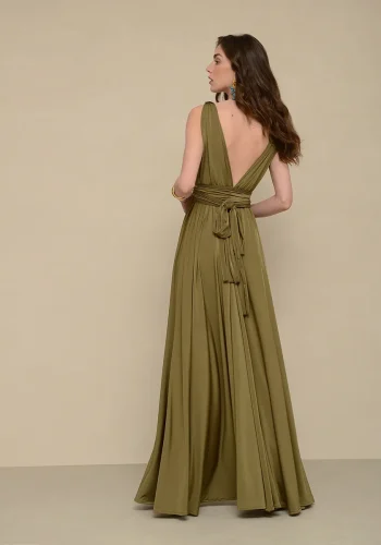 Crystal Dress – Olive - Image 4