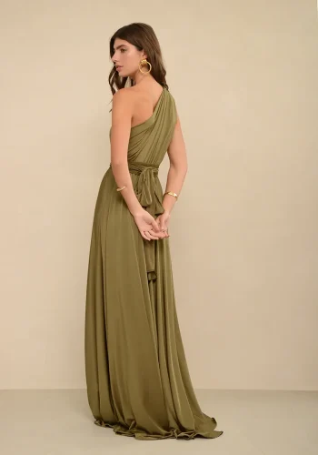 Artemis Dress – Olive - Image 2