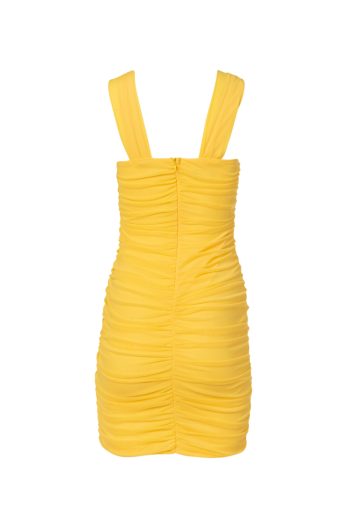 Eloise Mini Dress – Yellow - Image 2