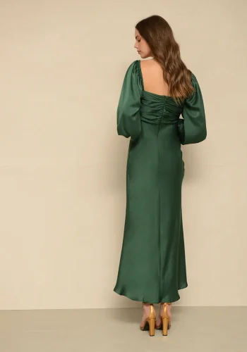 Lorena Dress – Green - Image 2