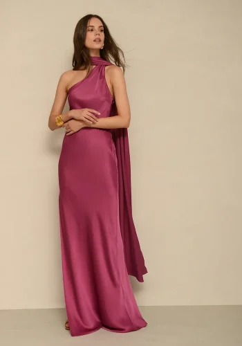 Odette Dress – Rasberry