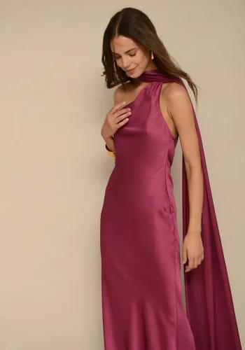 Odette Dress – Rasberry - Image 2