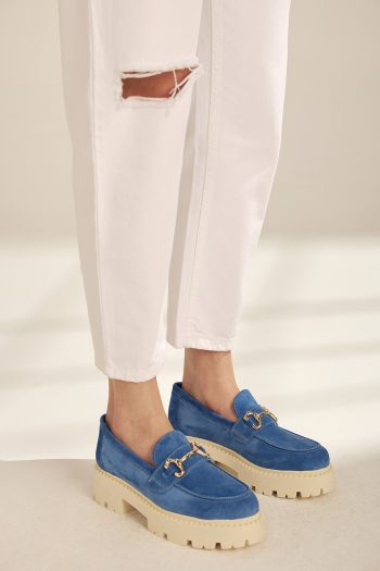 Nyx Loafers – Blue - Image 2