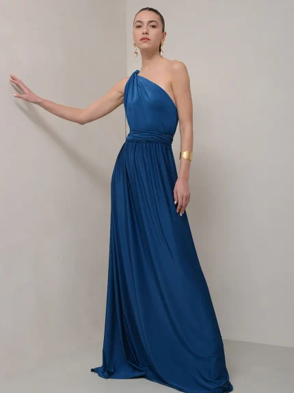 Artemis Dress – Dark Petrol