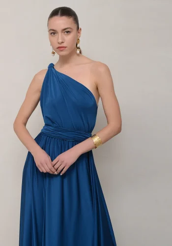 Artemis Dress – Dark Petrol - Image 2