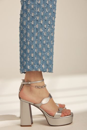 Amor Sandals – Silver - Image 3