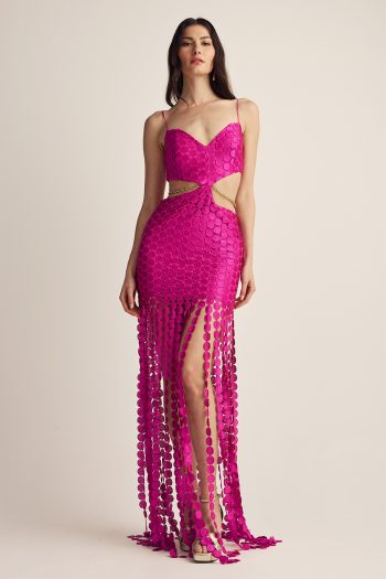 Positano Dress – Fuchsia