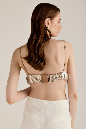 Thea Sequin Top – Gold/Silver - Image 6