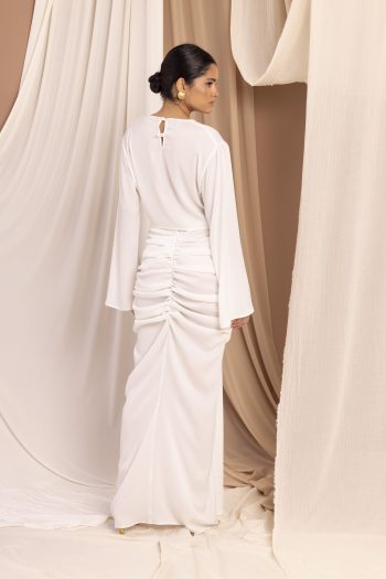 Riviera Skirt – Pure White - Image 3