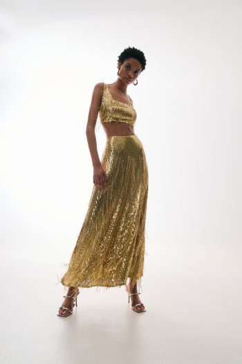 Sonia Sequin Set – Gold - Image 3