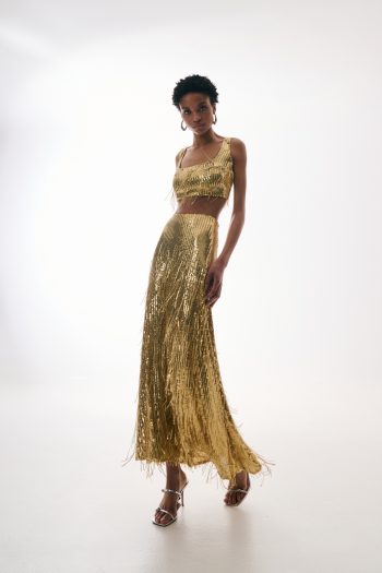 Sonia Sequin Set – Gold