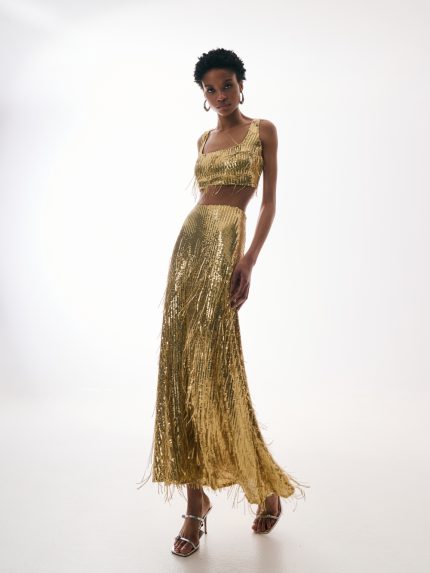 Sonia Sequin Set – Gold