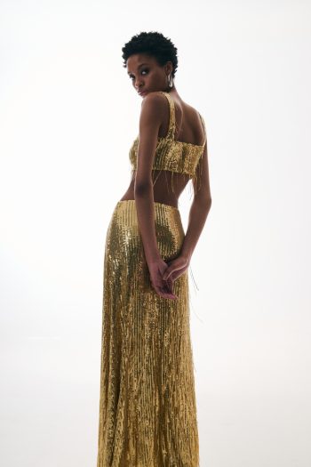 Sonia Sequin Set – Gold - Image 2