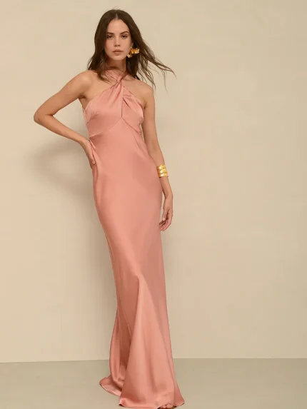 Kirsten Dress – Nude