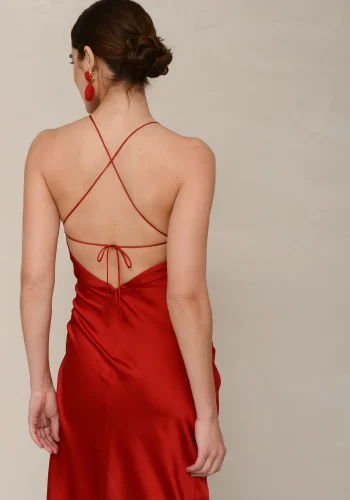 Tiffany Dress – Passion Red - Image 2