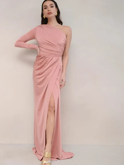 Paris Dress – Nude