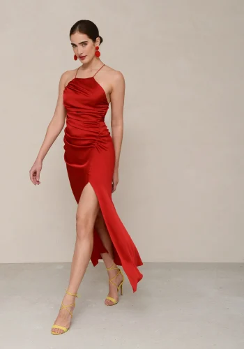 Tiffany Dress – Passion Red