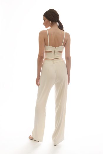 Ilaria Top-White/Black - Image 2