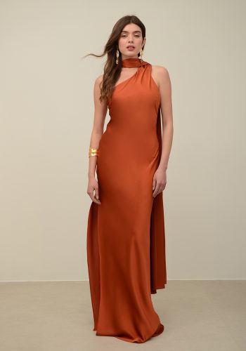 Odette Dress – Burned Peach