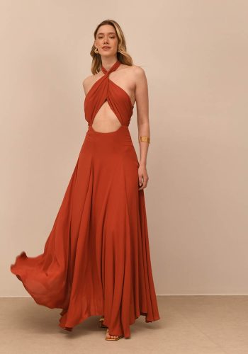 Portofino Dress – Burned Peach