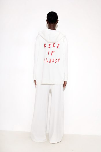 Leia Sweat Pants – White - Image 2