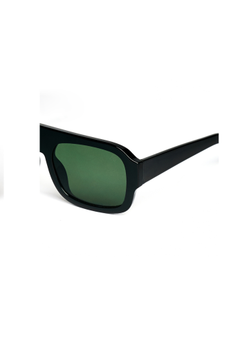 Mila Sunglasses – Black/Green - Image 3