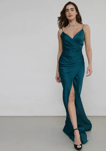 Veronica Dress – Petrol