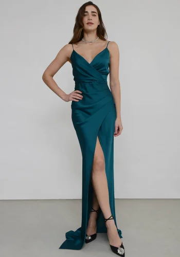 Veronica Dress – Petrol - Image 4