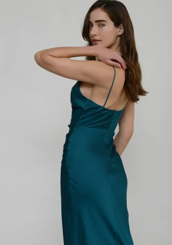 Veronica Dress – Petrol - Image 2