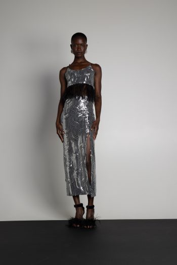 Genna Skirt – Silver