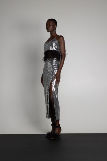 Genna Skirt – Silver - Image 2