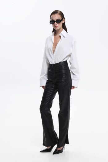 Maya Foil Denim – Black - Image 2