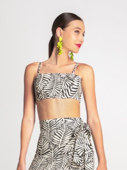 Eleanor Crop Top – Print