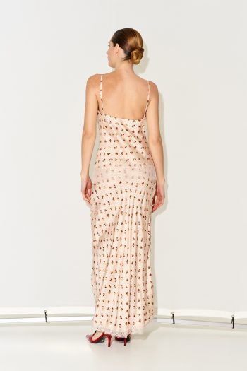 Jasmine Floral Top – Beige - Image 4