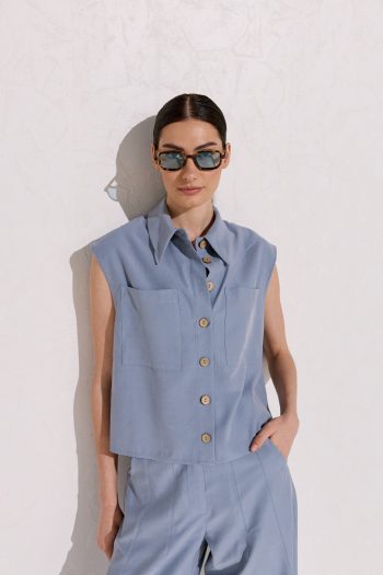 Kaia Sunglasses – Brown Green - Image 2